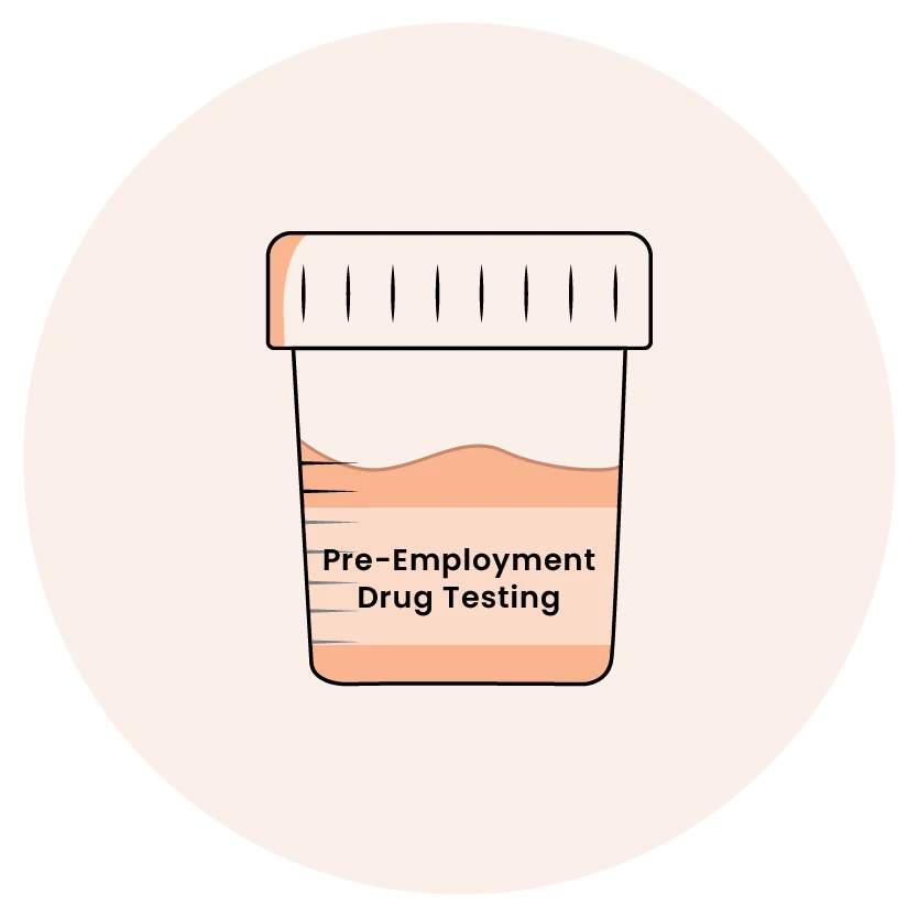 Icons Pre-Employment Drug Testing