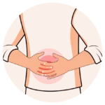 Severe abdominal pain — call 911 or go to an emergency room